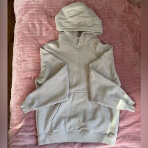 ALO Yoga Renown Heavy Weight Hoodie in Bone